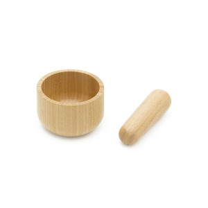 Mortero de Bambú Ø 11,5 cm x H 7 cm Pebbly