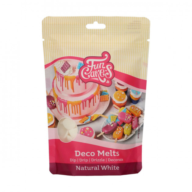 Deco Melts Blanco Natural 250 g FunCakes 