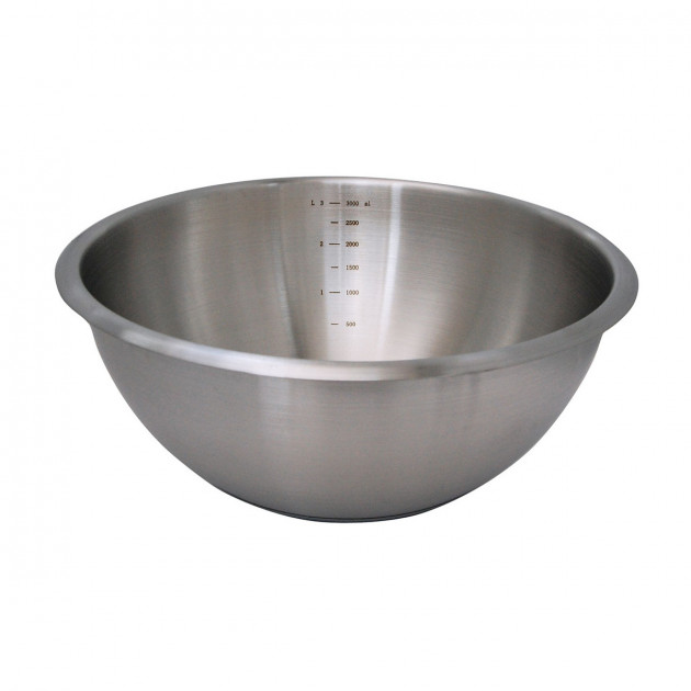 Bol Acero Inoxidable y Base de Silicona Ø 24 cm De Buyer 