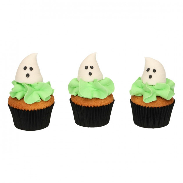 Decoraciones comestibles de fantasmas 