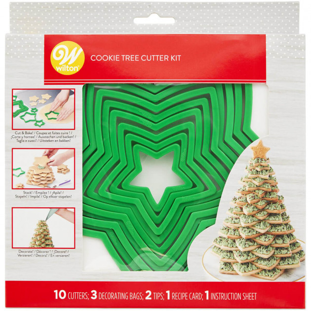 Kit árbol de Navidad galleta Wilton 