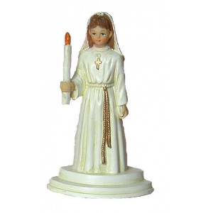 Figura Tarta Comunión Niña Alba 10 cm