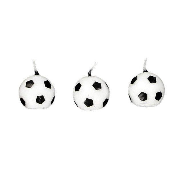 Velas Fútbol Balón (x6) Gatodéco 