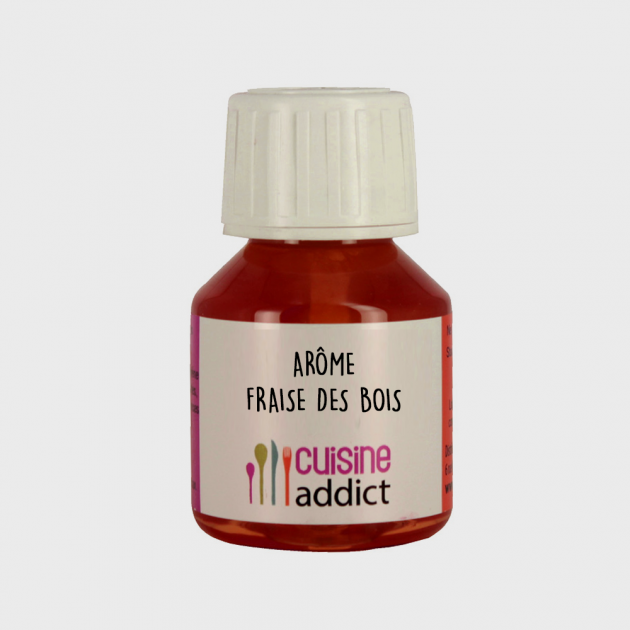 Aroma Alimentario de Fresa Silvestre 58 ml Cuisineaddict