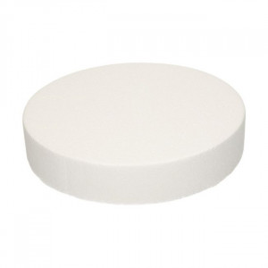 Dummy redondo poliestireno Ø 25 cm x 5 cm de altura Funcakes