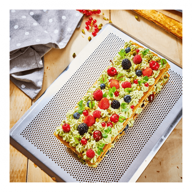 Bandeja perforada para horno