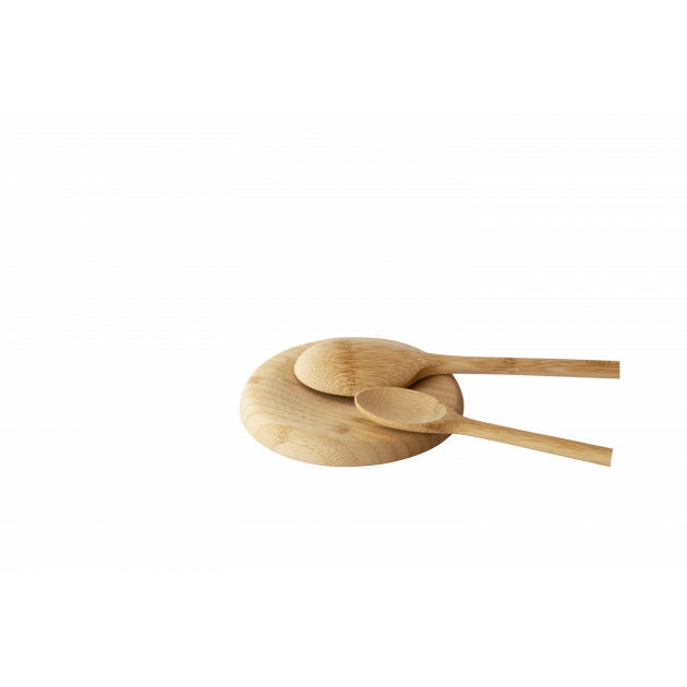 Reposa Cucharas de Bambú Ø 13,5 cm Pebbly 