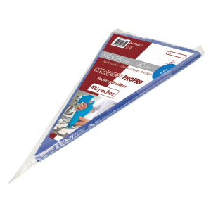 Manga pastelera desechable 30 x 54 cm 100 unidades