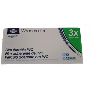 Papel Film 300 m para Dispensador Wrapmaster 4500 y Duo (x3)