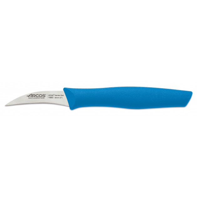 Cuchillo Mondador Acero Inoxidable 6 cm Azul NOVA Arcos 