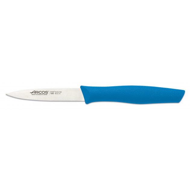 Cuchillo Mondador Acero Inoxidable 8,5 cm Azul NOVA Arcos 