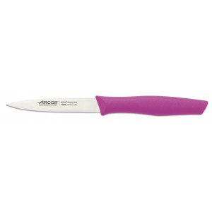 Cuchillo Mondador Acero Inoxidable 10 cm Fucsia NOVA Arcos