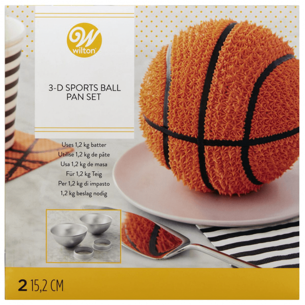 Set de Moldes para Tarta Balón Wilton 