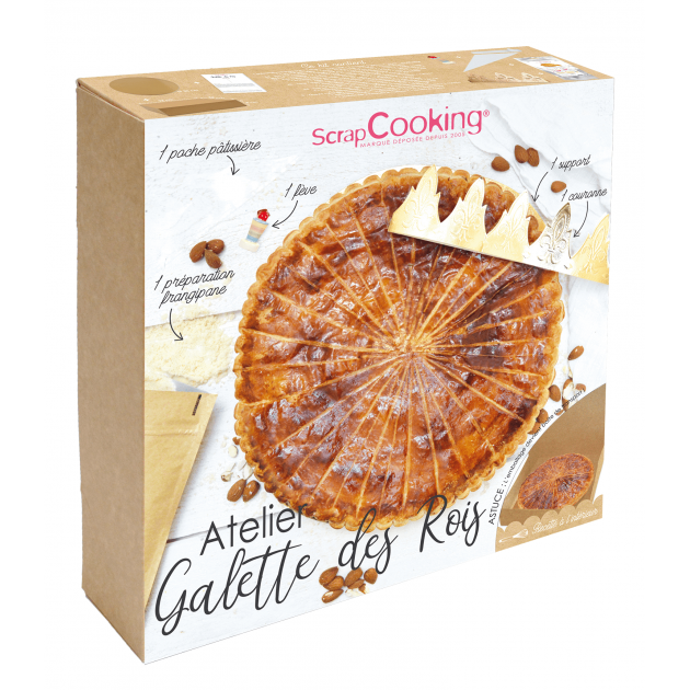 Kit para hacer Galette des Rois Scrapcooking 