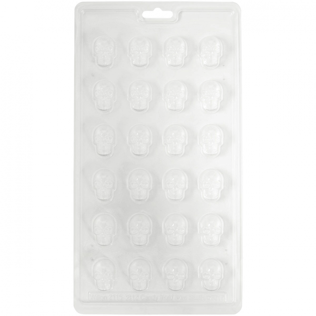 Molde Calavera 24 Figuras 