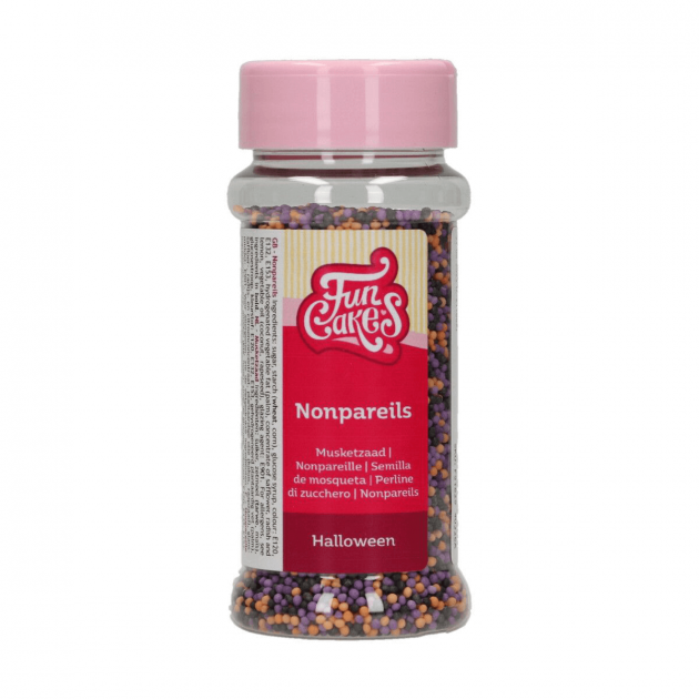 Sprinkles nonpareils Halloween 80 g FunCakes 