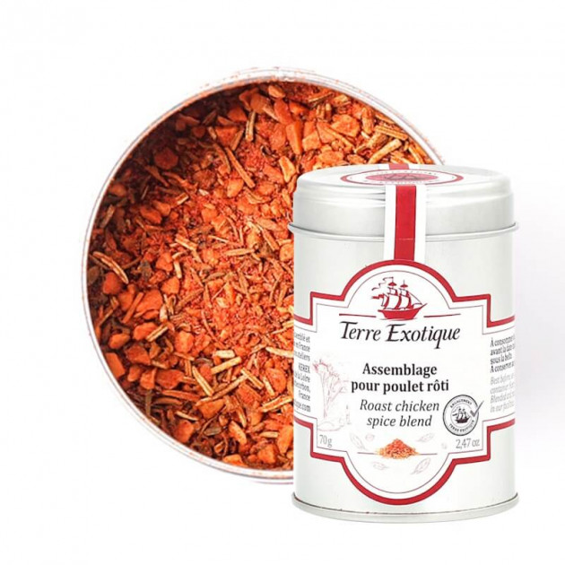 Condimento de pollo asado 70 g de Terre Exotique