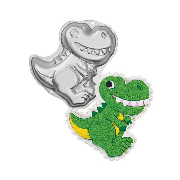 Molde de Dinosaurio Para Pastel 3D Wilton 