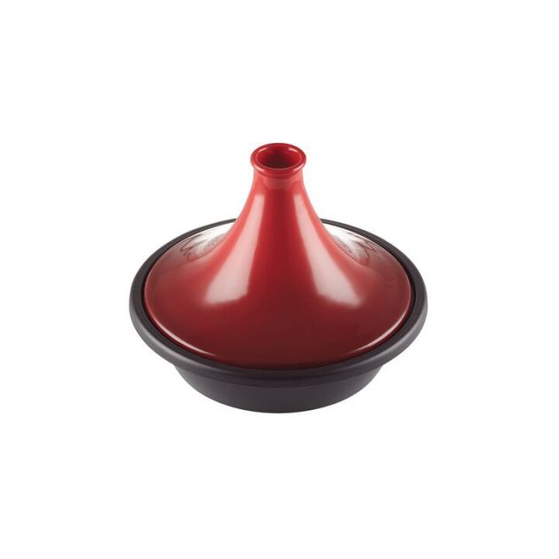 Tajine Hierro Fundido 31 cm Rojo Cereza Le Creuset