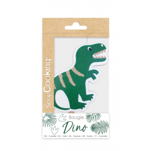 Vela Dinosaurio XXL Scrapcooking