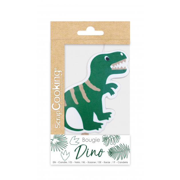 Vela Dinosaurio XXL Scrapcooking 
