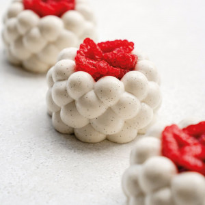 Molde de silicona Nuage 7,5 cm x 4,5 cm de altura (x12) Cédric Grolet Pavoni