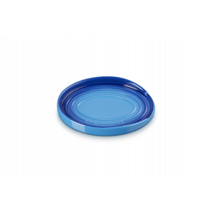 Reposa Cucharas Cerámica Ovalado 16 cm Azur Le Creuset