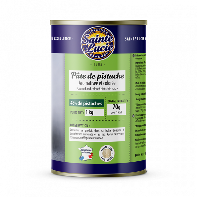Pasta de Pistacho Verde 1 kg Sainte Lucie 