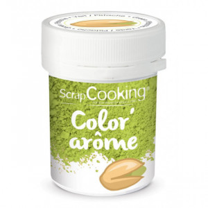 Colorante en Polvo Verde Aroma Pistacho Color'Arome Scrapcooking