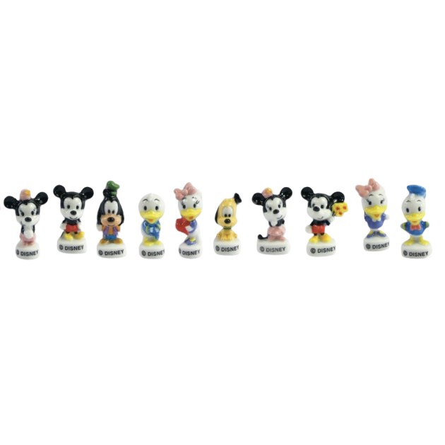 Figuritas Roscón de Reyes Mickey Disney Arguydal (x10)