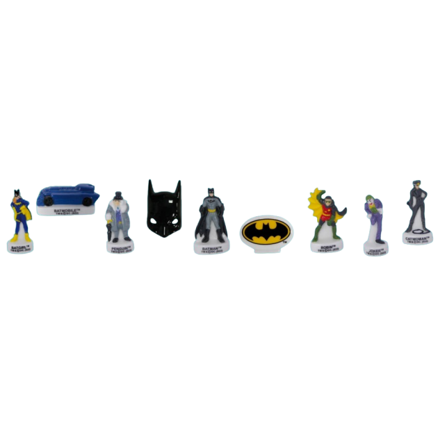 Figuritas Roscón de Reyes Batman Arguydal (x9) 