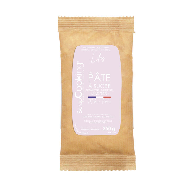 Fondant Lila Colorante Natural 250 g ScrapCooking