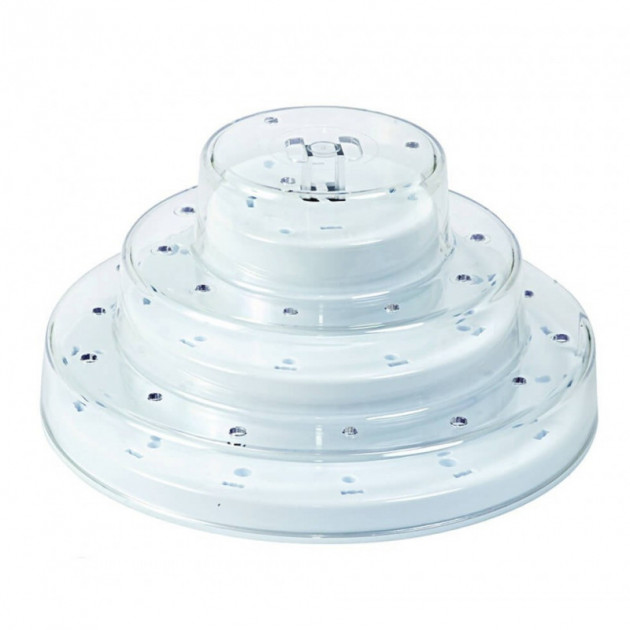Soporte piruletas blanco Ø 225 mm SilikoMart 