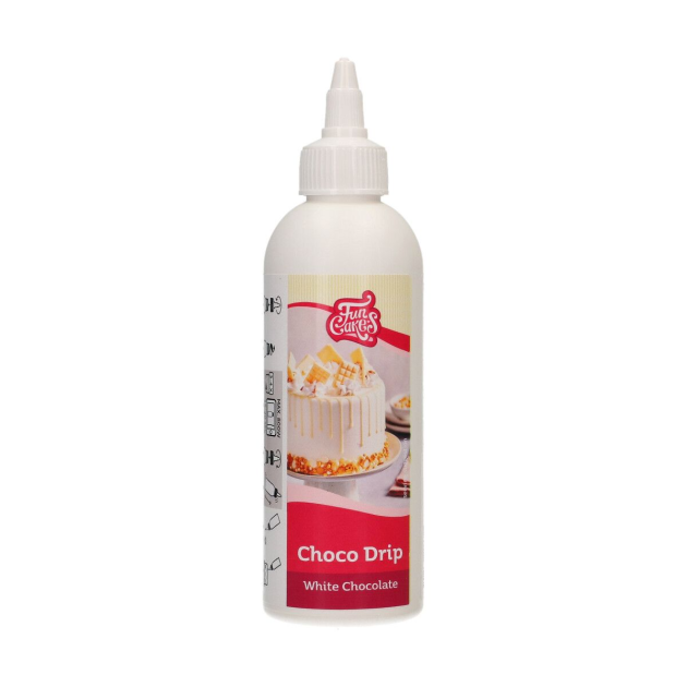 Drip de Chocolate Blanco 180 g FunCakes 