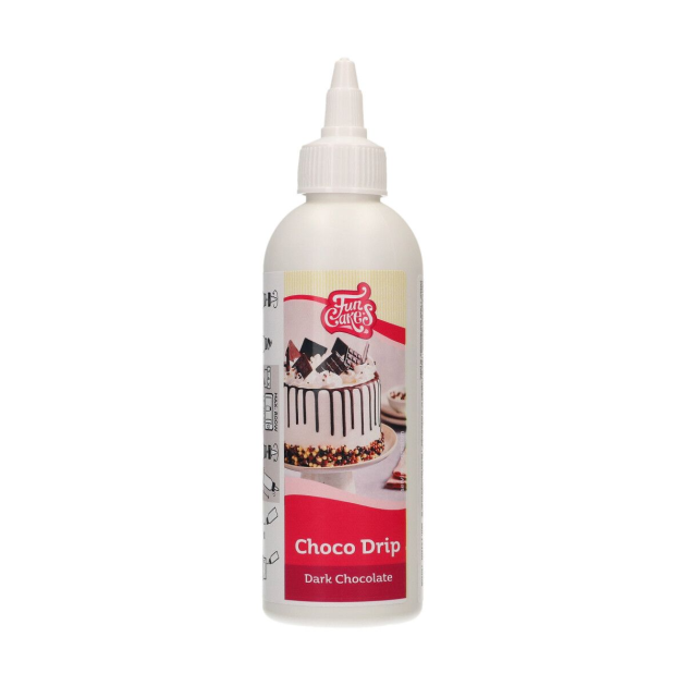 Drip de Chocolate Marrón 180 g FunCakes 