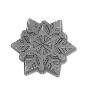 Molde Estrella de Nieve Silver Nordic Ware