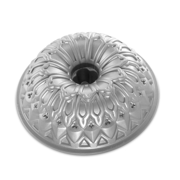 Molde Bundt Cake Vitral Silver Nordic Ware 