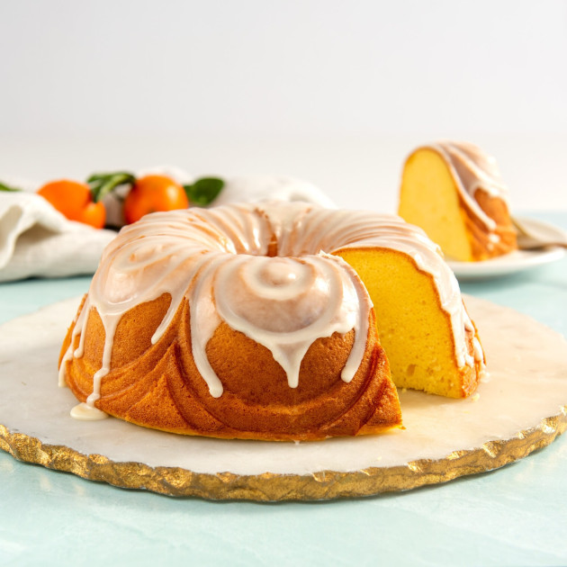 Magnífico Bundt cake con molde Nordic Ware