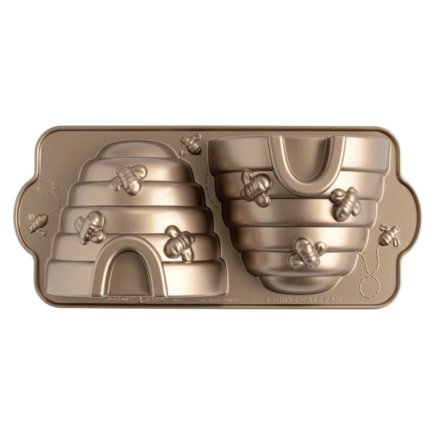 Molde para Bizcochos 3D Colmena Toffee Nordic Ware 