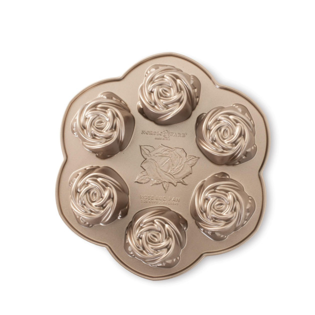 Molde Rosas para Bizcochos (x6) Toffee Nordic Ware 