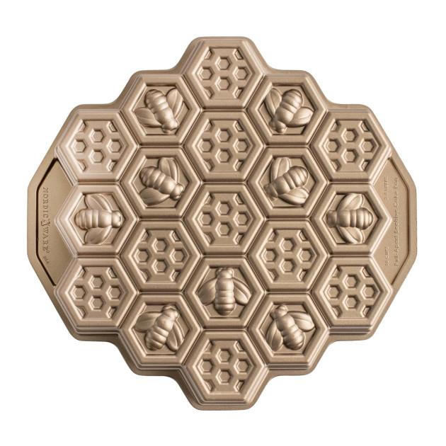 Molde Panal de Abeja Toffee Nordic Ware 