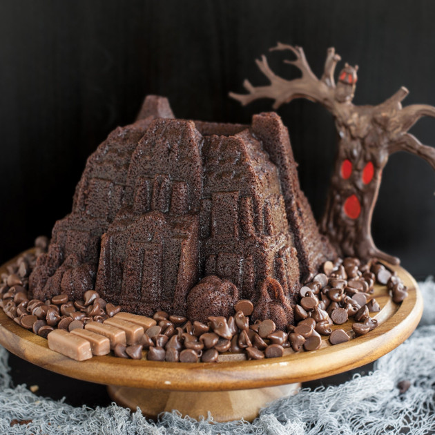 Molde casa encantada