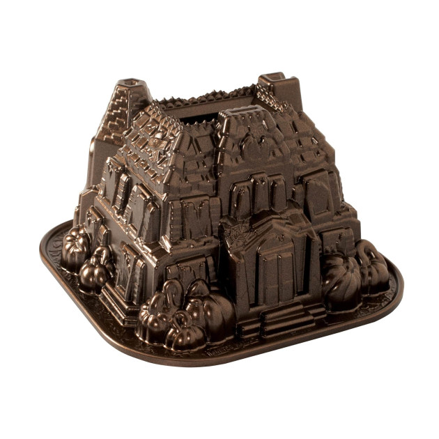 Molde Bundt Cake Haunted Manor Bronze Nordic Ware 