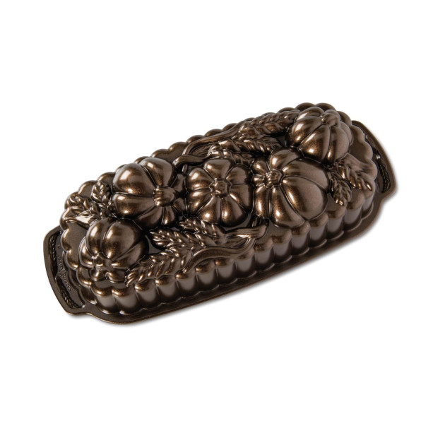 Molde Plum Cake Trigo y Calabaza Bronze Nordic Ware 