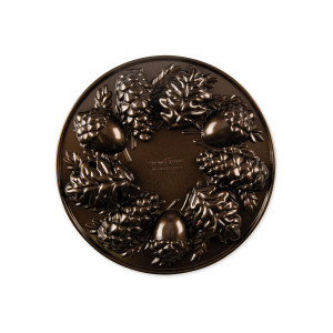 Molde para Bizcochos Piña de Pino (x9) Bronze Nordic Ware