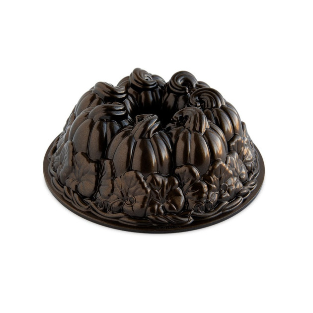 Molde Calabaza Bundt Cake Pumpkin Bronze Nordic Ware 