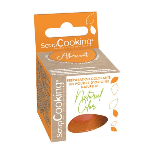 Colorante Natural Alimentario en Polvo Naranja 10 g ScrapCooking 