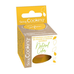 Colorante Alimentario Natural en Polvo Amarillo 10g Scrapcooking