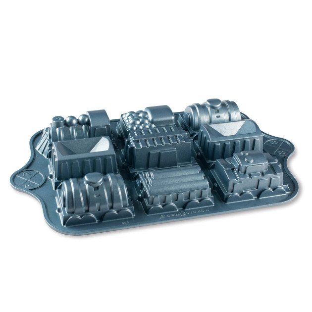 Molde para Bizcocho Trenecito Pro Cast Nordic Ware 