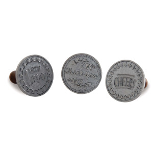 Sellos para Galletas Redondos Greetings (x3) Nordic Ware